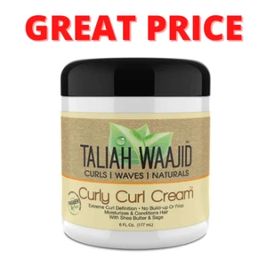 TALIAH WAAJID | CURLY CURL CREAM 6oz + FREE TRACK DELIVERY - Picture 1 of 2