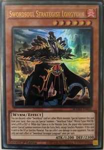 YuGiOh Swordsoul Strategist Longyuan Ultra Rare 1st Edition MAMA-EN036 - Picture 1 of 1