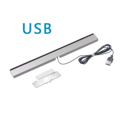 USB Remote Motion Sensor Bar IR Infrared Ray Inductor for Dolphin Wii Emulator - Image 1 of 4