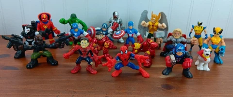 Imaginext DC Super Friends Figures MARVEL Hero SQUAD MIXED LOT Cover