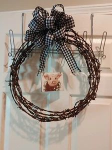 christmas wreaths for front door handmade - Picture 1 of 3