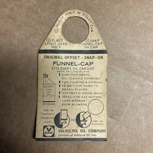 Vintage Valvoline Oil Company Etikett - Bild 1 von 3