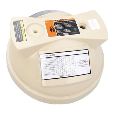Pool Filter Cover Lid Fit Pentair Clean & Clear Predator 50 100 125 Square Feet - Image 1 of 4