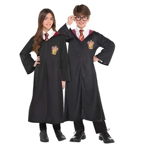 Harry Potter Gryffindor Robe With Tie Halloween Costume Child 14-16 L  XL NEW - Picture 1 of 5