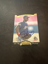1995 SP Top Prospects Derrick Gibson #50 Rookie RC Rockies Signed Auto Card