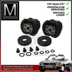 Mercedes SL R107 W107 Hinterachslager Satz Set Hinterachse Achskörper Achslager - Bild 1 von 4