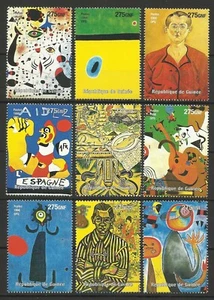 JOAN MIRO BRIEFMARKENSATZ POSTFRISCH - Bild 1 von 1