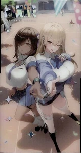 Goddess of Victory NIKKE TIA & NAGA SR Gun Girl Metal Card Collection Japón - Imagen 1 de 2
