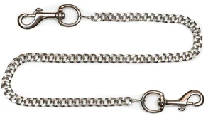 Chain Leash Diamond Cut Chain Large Trigger Clasp Sexy Fetish Bondage Play - Picture 1 of 1