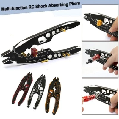 Alicate de eixo de choque de alumínio ferramenta de reparo de junta esférica para carro de controle remoto 1/10 1/8 HSP - Imagem 1 de 4