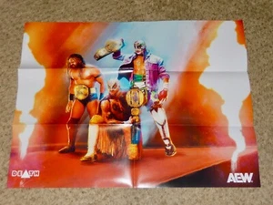 AEW Death Triangle Poster All Elite Crate 17x22" - Bild 1 von 2