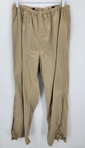 Cabelas Weatherproof Fishing Hunting Rain Pants Brown Outdoor Adult Large - Picture 1 of 9