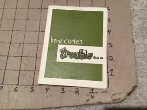 MO WILLEMS sketchbook - here comes trouble - 2004, some pages loose RARE - Picture 1 of 6