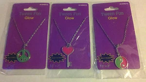 Tween Fun Glow in the Dark Necklaces 3 Styles to Choose From or buy all 3 New - Picture 1 of 4
