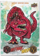 Marvel Ant-Man & The Wasp (2018) ~ LUKE WELCH Sketch Card ~ Devil Dinosaur