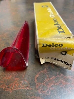 NOS 1963 Cadillac DeVille Eldorado Fleetwood Tail Fin Lens Lamp Lignt 5954500 GM - Image 1 of 2