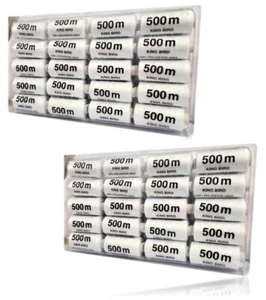(0,75 EUR/1000 m) 40 tlg. Nähgarn Set Nähset Allesnäher Polyester Garnset 20000m - Bild 1 von 2