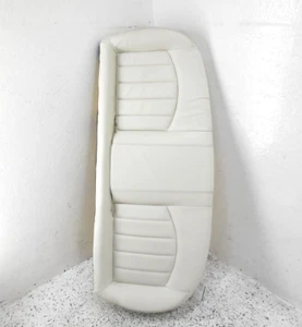 2005 05 Jaguar X-Type Rear Lower Bottom Seat Cushion OEM Leather Ivory - Picture 1 of 7