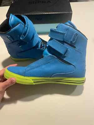 ¡¡EXTREMADAMENTE RARO!! Auténtico SUPRA TK Society Blue Crackle...*NUEVO CON CAJA* Foto 1 de 4