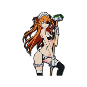 Evangelion Asuka Langley Soryu EVA Maid Limited Edition Emaille Pin Metall Anstecker - Bild 1 von 4