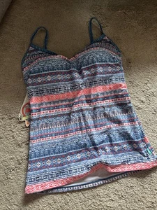 Piha Denim Daze Tankini Top 12 - Picture 1 of 3