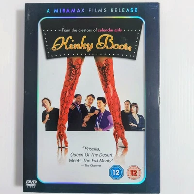 DVD Comedy Kinky Boots 2005 – Miramax Feel-Good Film Slipcover Edition - Image 1 of 4