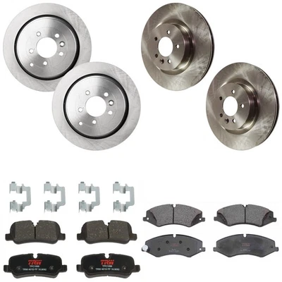 KIT TRW-073024-6848 Kits de discos y pastillas de freno Juego de 4 ruedas delanteras y traseras para LR4 Foto 1 de 4