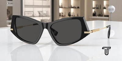 Очки солнцезащитные женские BURBERRY BE4408 300187 черные темно-серые 52 мм - Изображение 1 из 4