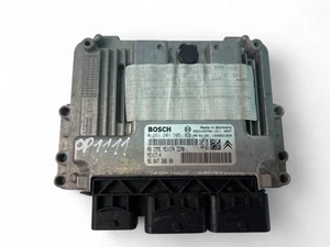 OP1111 PEUGEOT Engine Control Unit ECU 9664738680 0261210505 - Picture 1 of 5