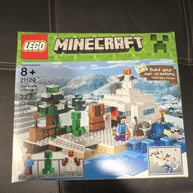 LEGO Minecraft The Snow Hideout 21120 Complete Set 327pcs Ages 8+ Box