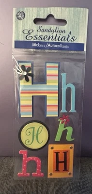 Vintage Sandylion Monogram “H”2004 Sticker Pack - Image 1 of 2