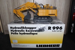 Excavadora Liebherr R 996 AMARILLO CONRAD #2916/01 sin NZG WSI - EMBALAJE ORIGINAL - 1:50 - Imagen 1 de 6