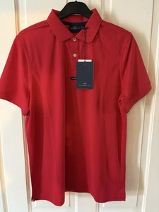 Henri Lloyd Dry Fast Polo Shirt Red Size M - Picture 1 of 5