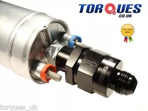 Válvula de retención de salida AN-6 (6AN AN6) para bomba de combustible Bosch 044 910 en negro - Imagen 1 de 1