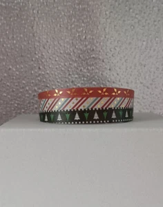 holiday aluminum cuff bracelet - Picture 1 of 6