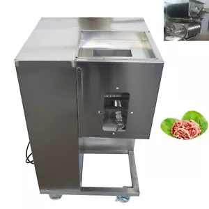 QSJ-A Shredded Meat Cutting Machine Meat Slicer Double 5mm Blade 110V 500kg/h - Picture 1 of 9