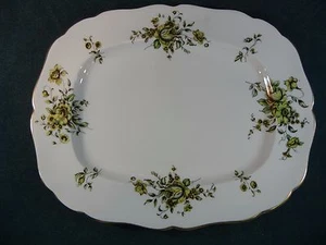 Royal Worcester Clementine 14 1/2" rechteckige Servierplatte - Bild 1 von 3