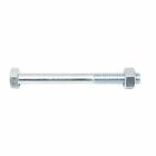 Zenith 1 / 2 x 6" Zinc Plated Hex Head Bolt and Nut