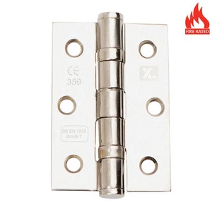 Bisagras de rodamiento de bolas de acero inoxidable de 3 pulgadas con varios acabados - Imagen 1 de 4