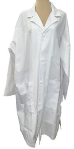 Wonderwink Men's Fit 3XL Wonderlab Long Lab Coat NEW With Tags! - Picture 1 of 12