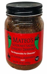 Mateos Hot Gourmet Salsa 16 Oz. - Bild 1 von 1