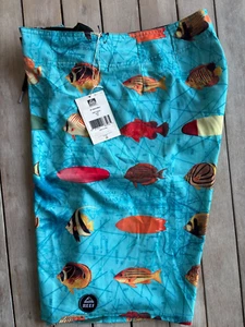 REEF SCALE PANTALONCINI DA TAVOLA UOMO TAGLIA 32 - Foto 1 di 2