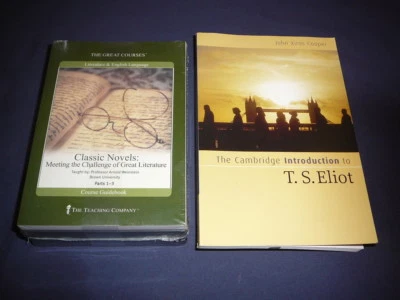 Teaching Co Great Courses CDs : CLASSIC NOVELS new + BONUS