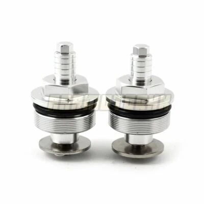 CNC Preload Fork Caps Bolts For Yamaha FZR400 1989-1990 FZR600 1989-1998 1990 Foto 1 de 4