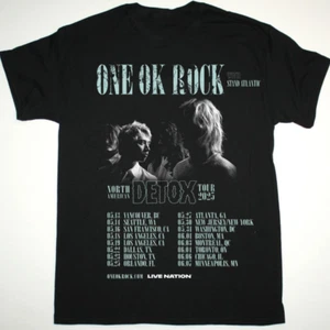NUEVA CAMISETA ONE OK ROCK DETOX European Tour 2025 Regalo para Fan S a 5XL QA251 - Imagen 1 de 3