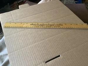 American Manufacturing Co. Wood 15 inch Metal Edge Falconer NY Made in USA - Picture 1 of 4