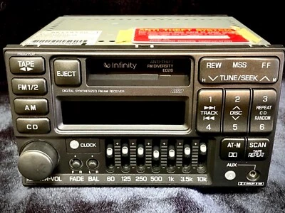 ✅ NUEVO Radio/Cassette Mitsubishi 3000GT Dodge Stealth VR4 + ECUALIZADOR 1991-99 MR158590 Foto 1 de 4