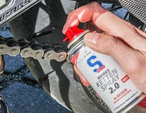 S100 White Chain Spray 2.0 Chain Grease 100ml - Bild 1 von 3