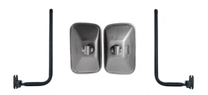 2x Espejo retrovisor exterior 250x160 ø18 mm camión autobús con soporte de espejo brazo SET - Imagen 1 de 12