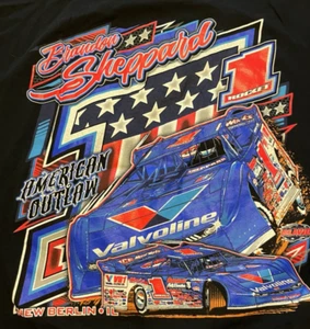 Brandon Sheppard #1 ROCKET Racing DIRT Late Models T-Shirt 2XL XX - Bild 1 von 15